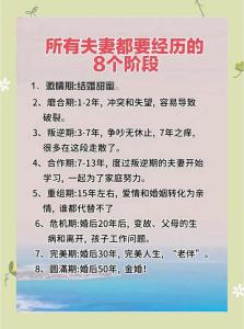 婚姻幸福要经历什么？
