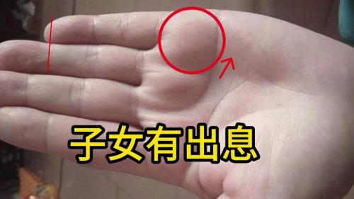 有儿子命的手相