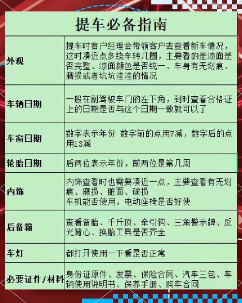 买新车提车风水讲究6