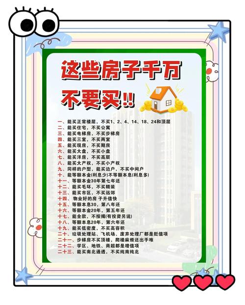 买房子需要注意什么