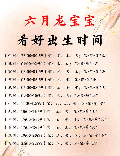 2023年农历六月生子吉日 哪天出生大富大贵