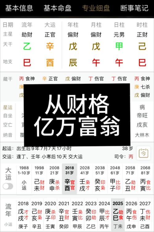 会赚钱的八字