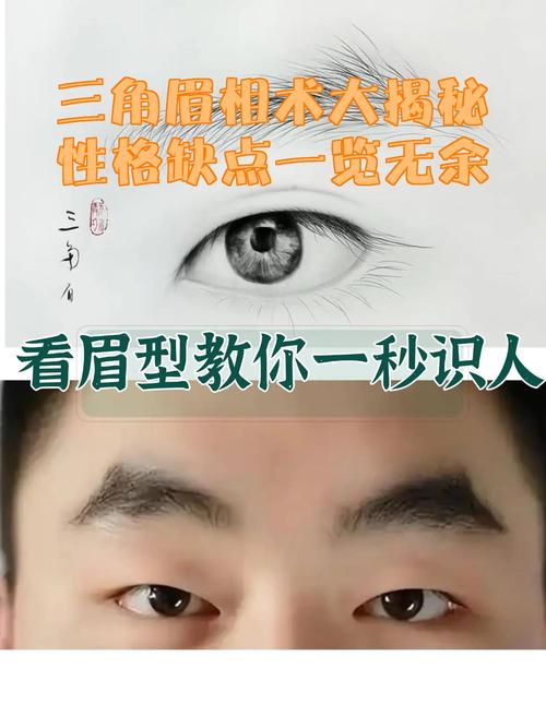 三角眉毛的男人好不好 三角形眉毛男人责任感强