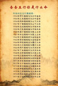 庚午年出生人的命运详解