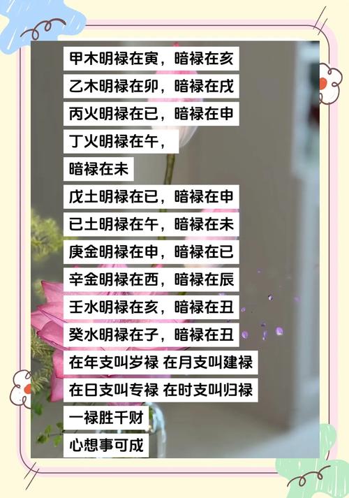 暗禄在八字里的作用 和天乙贵人哪个好