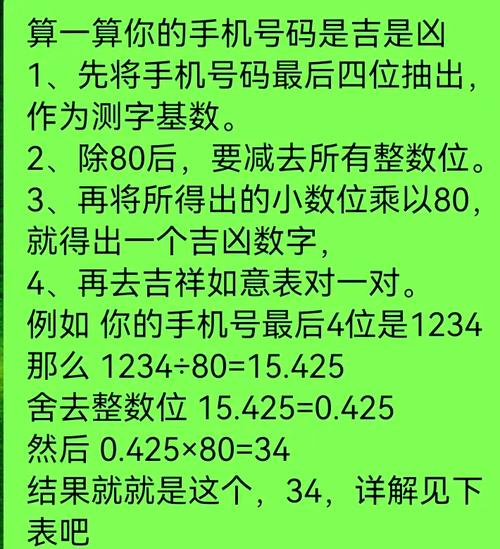 根据手机号码分析你的运程 连号尾数寓意分析