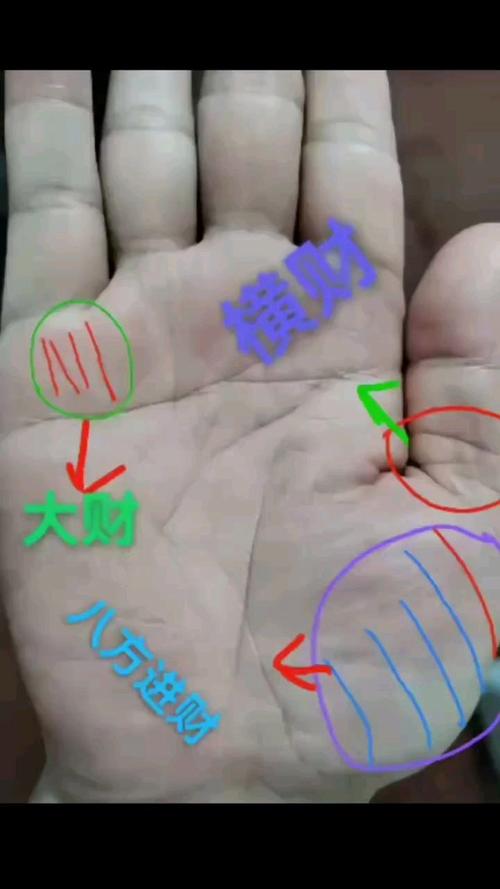 看手相横财人的手纹  巽水一瓢可救贫
