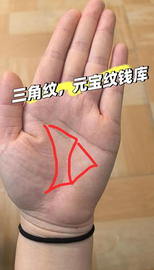 手相真正的大三角形 财运大开发财机会要把握