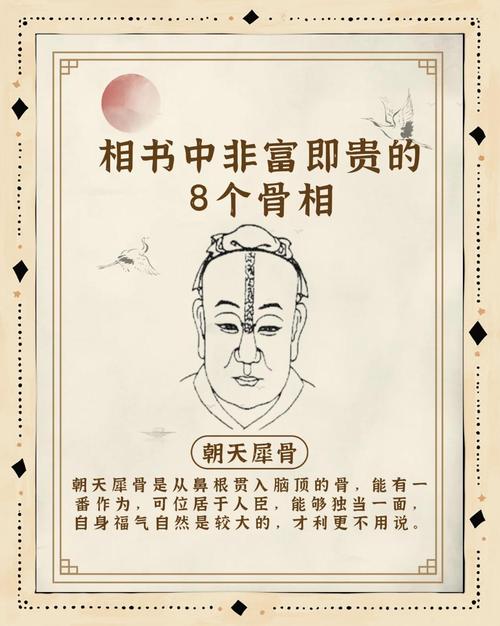 骨相学中的极品富贵相