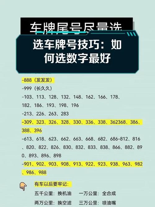 车牌尾号带9好还是5 数字五行分析最吉牌号