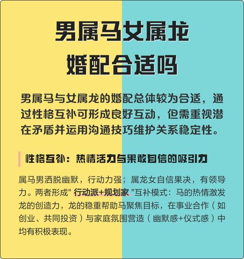 属龙的人属相婚配宜忌 男属马和女属龙的婚姻