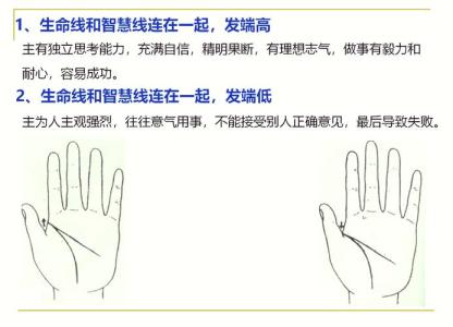 智慧线长短代表什么意思，决定我们的智商高低吗？