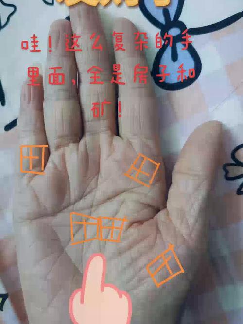女人右手心田字纹手相 吉祥之命得遇贵人