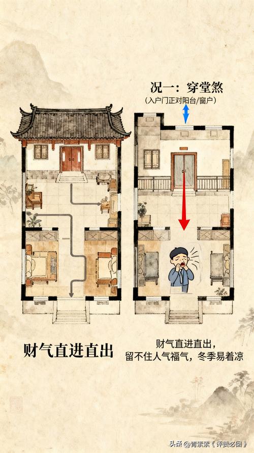 胡同冲着阳台的风水 影响阴阳平衡和财运