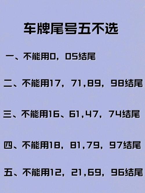 车牌号码字母怎么选 车牌能用三个字母吗