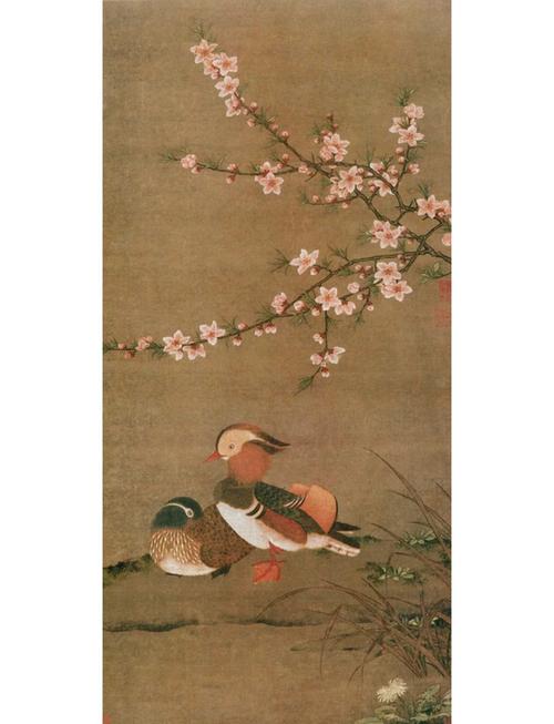 家里招桃花的风水摆件 鸳鸯画催旺桃花运