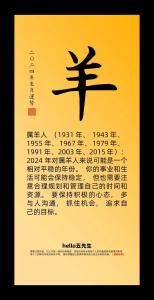 属羊的今年多大岁数2024 属羊的今年多大了2024