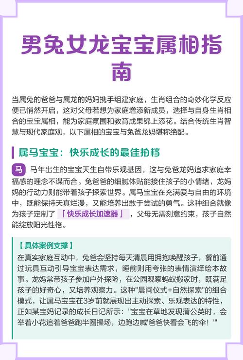 兔爸龙妈能生兔宝宝吗 性格互补父母骄傲