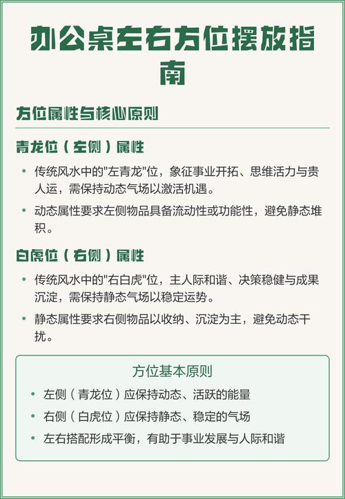 办公桌朝向摆放风水的讲究