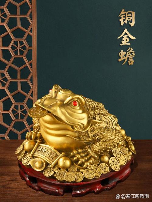 为何蟾蜍摆件具有招财寓意？