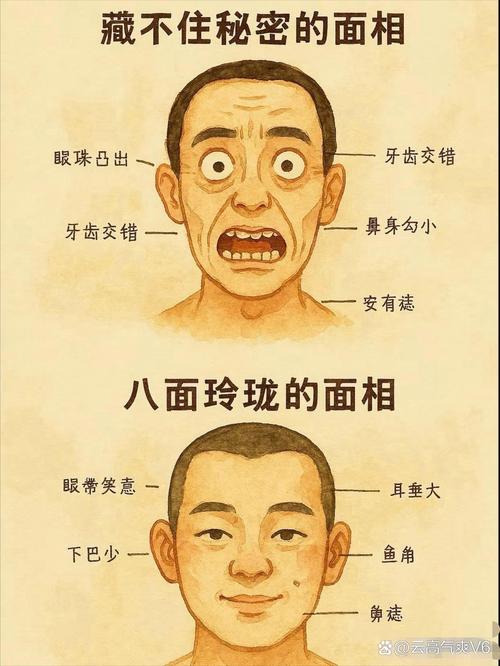 面相图解 暴脾气的相理特征
