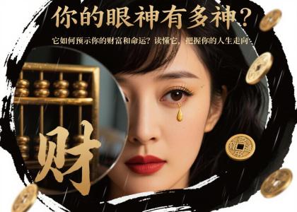 眼神中会透露什么财运信息