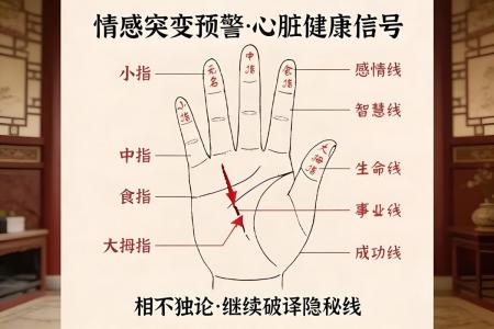 婚姻线下垂连接智慧线 有什么含义