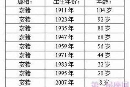 属猪的是哪年出生的人呢今年多大 属猪的人今年多大了2024年