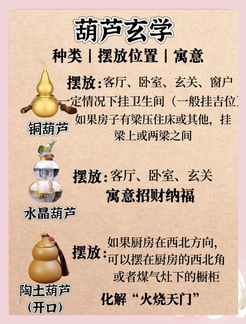 葫芦的风水作用和摆放位置 风水用品