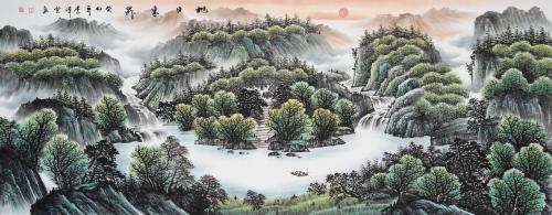家里挂什么画风水最好,客厅挂什么画风水好客厅挂画的讲究和禁忌