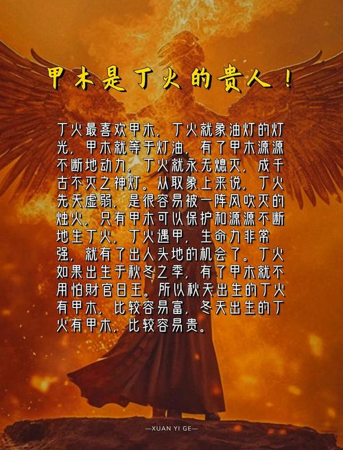甲木为什么喜欢丁火