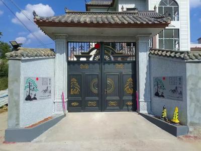 农村围墙大门最新款,围墙大门款式有哪些