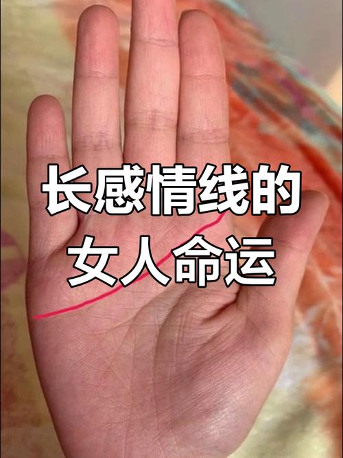 感情线长的女人