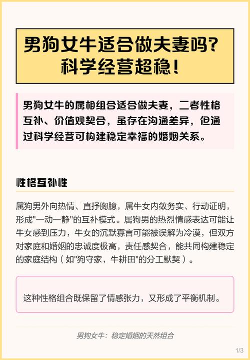 2019年女牛男狗结婚好吗？