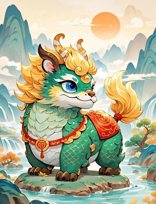 麒麟隆升：属鼠2018年吉祥物