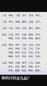 八字六十甲子日柱直断歌诀
