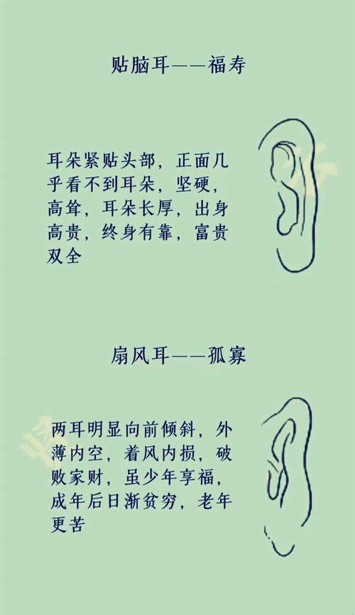 从耳朵上的四个特征看你是否有福气