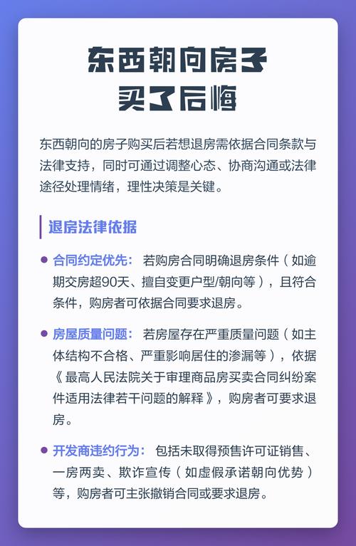 东西朝向房子买了后悔,东西向的房子好吗
