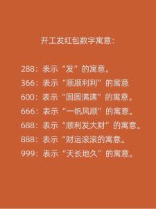 吉利数字三位数,开业红包的吉祥数字三位数