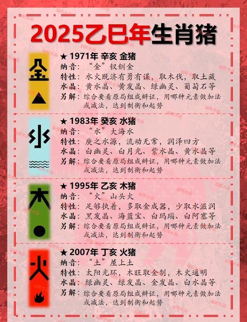 猪2025年要远离哪些人 2025属猪的要躲着谁