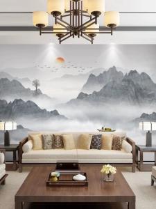 客厅墙纸的风水大全