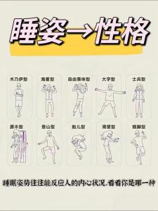 睡姿看透你的命运