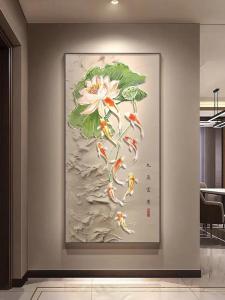 办公室挂九鱼图风水好不好