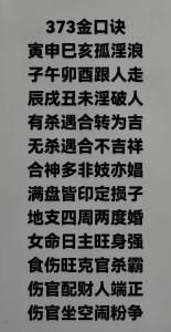 金口诀巳代表什么
