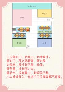 办公室座位背对门破解