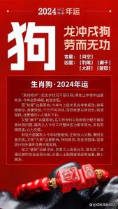 1982年属狗人2024年运势女性每月 1982年属狗女在2024年的运势和财运