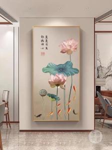 屏风荷花的寓意和象征风水