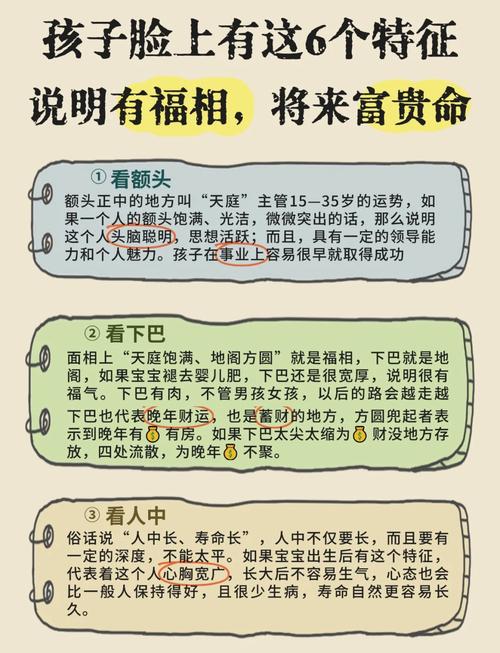 面相看孩子聪明不聪明 智力出众有福气运气佳