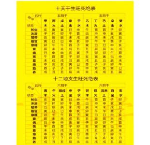 八卦命理：十二地支生旺死绝的解释