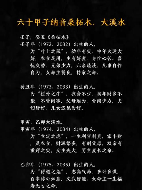 大溪水命和桑柘木命配吗  和什么命相克